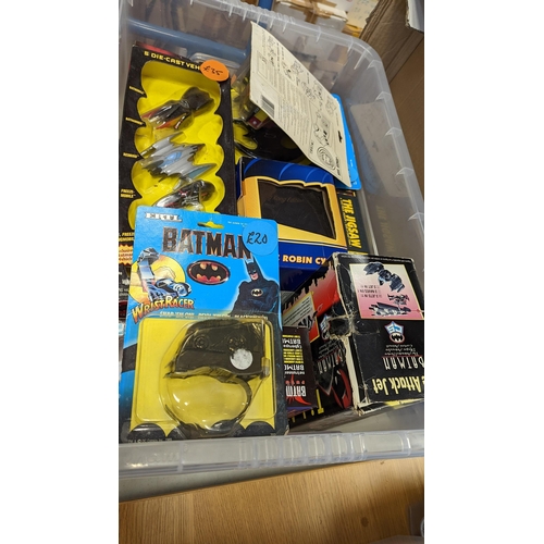 399 - Collection of mainly Batman toys, generally good to excellent in good to excellent boxes including B... 