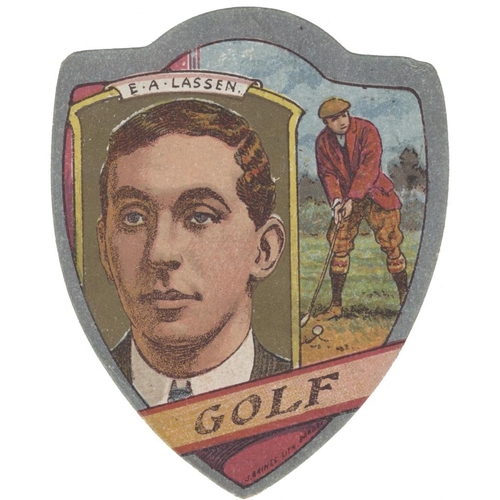 41 - J. Baines. Lovely collection of pre-1920 golf cards generally fair to excellent including  E.A. Lass... 