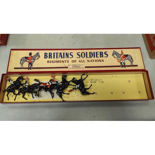 416 - Britains. Collection of the Regiments of all nations set, including Skinners Horse No. 47, 12th Roya... 