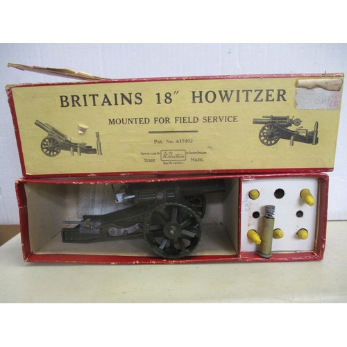 419 - Britains. Artillery collection with boxed 18