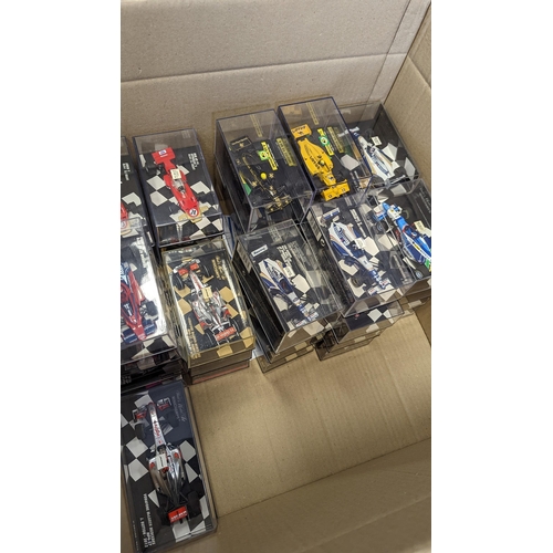 423 - Collection of die cast Formula 1 cars, generally near mint to mint in near mint to mint boxes with M... 