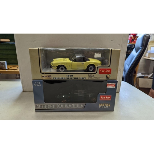 435 - Collection of 1:18 scale model cars, generally near mint to mint in near mint to mint boxes, includi... 