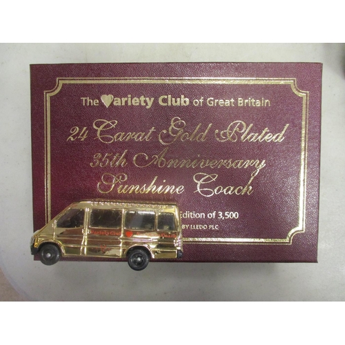 444 - Collection with Corgi (53), Oxford Diecast 1/76 scale (19), Lledo Variety Club gold plated Sunshine ... 