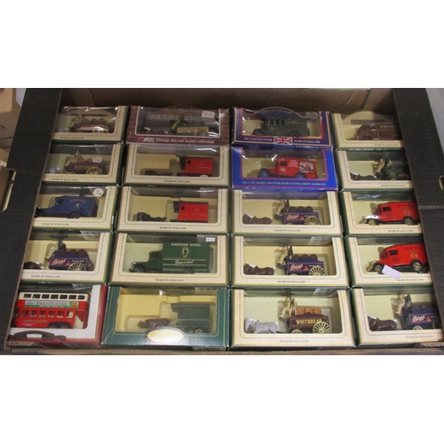 452 - Collection including Burago 1/43 twin sets (15) and singles (15), Lledo (52), Corgi (8), Matchbox MO... 