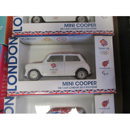 478 - Corgi. London 2012 collection with large buses (5), Destination London Taxis (12), Paralympics (31) ... 