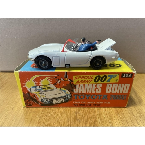 480 - Corgi. James Bond Toyota 2000GT No 336 generally good plus to excellent in excellent box (includes f... 