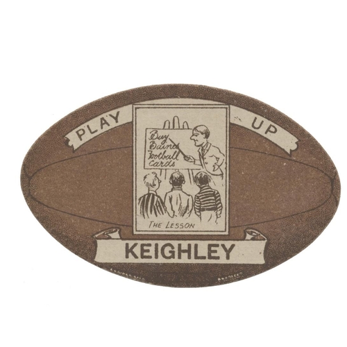 51 - J. Baines. 1920s Rugby ball cards generally fair to excellent including Barrow, Batley, Birmingham, ... 