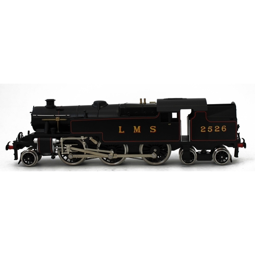 522 - Ace. O gauge tank locomotive LMS 2526 2-6-4T generally excellent in excellent box. (Ramsay L6) (See ... 