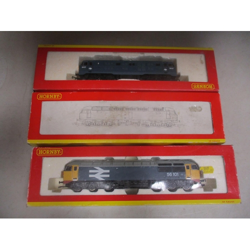 574 - Range with Lima locomotives (4), Hornby locomotives (3), coaches (8), set of 3 wagons No R6151 and G... 