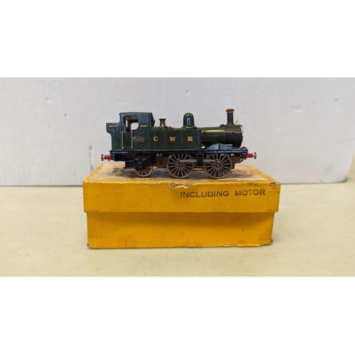 637 - Hornby. Hornby Dublo 2245 3,300 HP Electric Locomotive (2-RAIL) plus K's OO Gauge - G.W.R 0-4-2T Loc... 