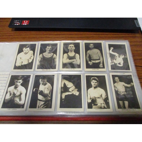 71 - Collection of complete sets in fair to good condition with Boys Friend, 1911 Famous Boxers, Famous R... 