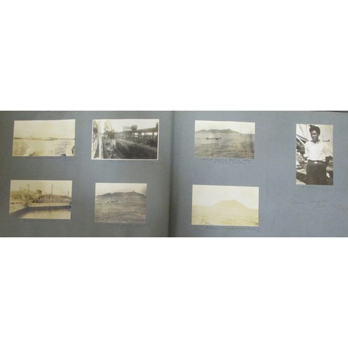 379 - Ephemera. Foreign Photographs. 2 large hard back albums of Australia and New Zealand, one dated 1927... 