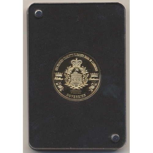 446 - Investment Gold lot – documents required. Tristan da Cunha. 2015 Her Princess Charlotte Elizabeth Di... 