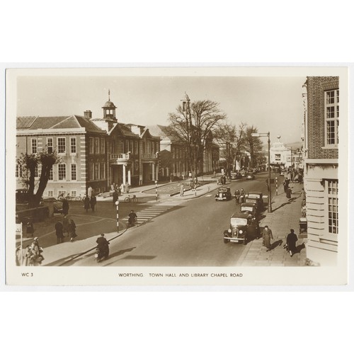 309 - Sussex. Misc. coln. of towns, villages and general views with better cards noted. Brighton, Hove, Bo... 