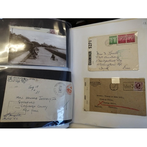 168 - Ireland. Postal History. Early to modern coln of covers and PPCs, incl used PPCs range from c.1902, ... 