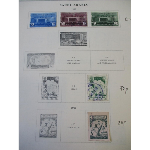 275 - Saudi Arabia. 1917-66 M/U clean range on s/cards and leaves, 140 vals. STC £500+. (R)