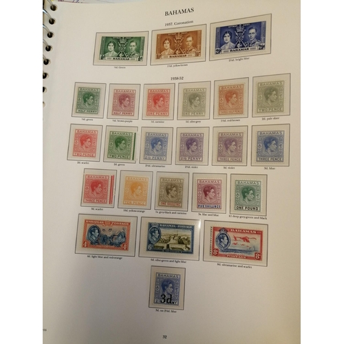 29 - BC KGVI mounted mint coln in 6 SG boxed, printed page (hingeless) binders. Ranges incl Aden with 193... 