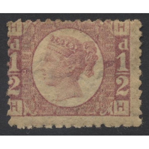 330 - GB. Excellent collection on leaves of the 1858-79 plates, mint and used, with “SPECIMEN” ovpts on 1d... 