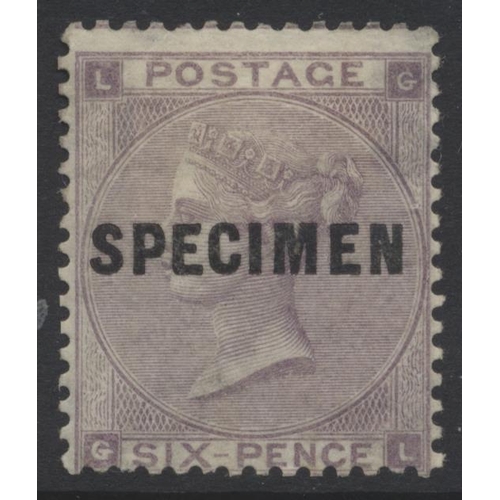 333 - Early SP issues collection on leaves, with 1855-7 set of “SPECIMEN” ovpts with 4d on thin white pape... 