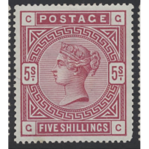 365 - 1883-4 2/6 to 10/-, 5/- with rounded corner and 10/- with sl faults, but an attractive and well-colo... 