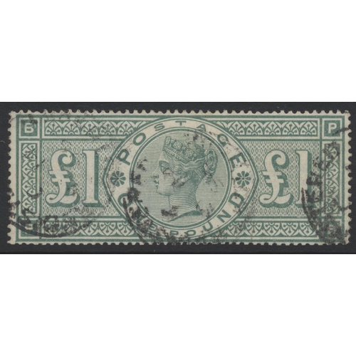 368 - GB. 1887-1900 Jubilee issue study, well presented in “Oxford” album, with set to 1/- green and £1 ov... 