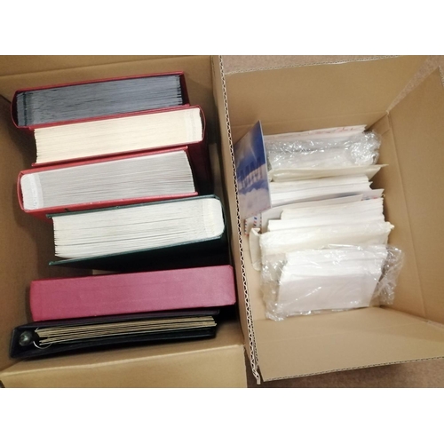 73 - GB & world misc coln in approx 12 vols and loose. Incl Gb QV-QEII used coln in several vols, range F... 