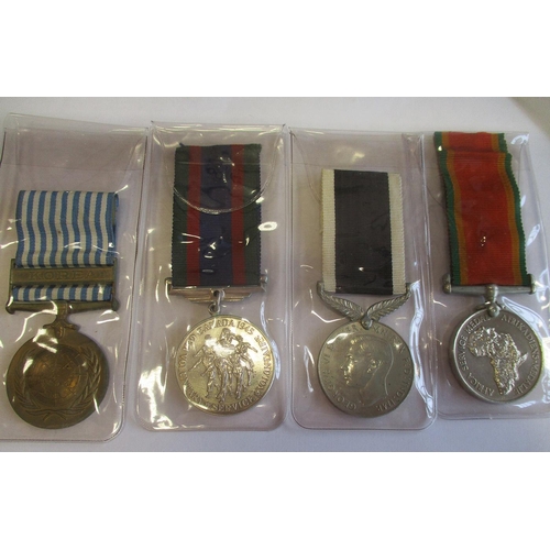 20 - WW2 range with KGVI Efficiency Medal (Territorial) and bar to 2576755 Sigmn J.E.V. Dugdale R. Sigs g... 