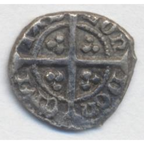 250 - Richard II. Silver farthing, small bust and letters, no neck, very fine. (S. 1703) (See photo) (Y)