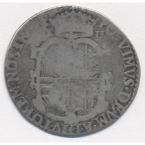 270 - Philip and Mary. Shilling, undated, mint mark half rose and castle, fine. (S.2501a) (See photo) (Y)