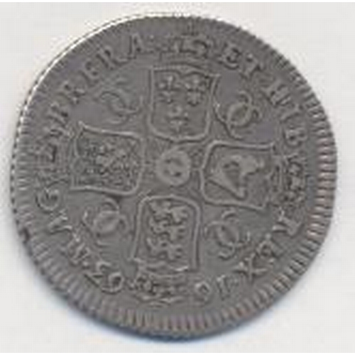 290 - Charles II. 1663 Shilling good fine. (S. 3371) (See photo) (Y)