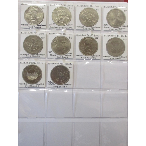 459 - Collection including 2005 silver stamp ingot set of 4, CuNi uncirculated 2012 London Olympics collec... 