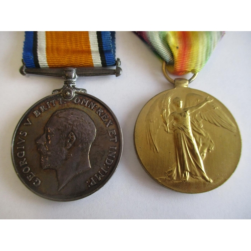 74 - WW1 BWM and Victory Medal to:
1. Lieut A.C.D. De Brisay good very fine. Aubrey Cust Delacour De Bris... 