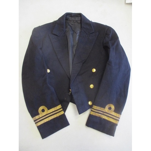 116 - Uniform collection including RM CSgt Lovat No 1 jacket with embroided para wings, medal ribbons incl... 