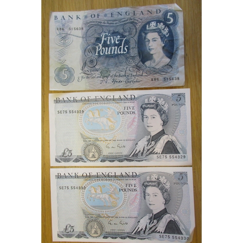 145 - All world accumulation from all world with large qty of Notgeld (294), Hong Kong, USA, UK with £5 an... 