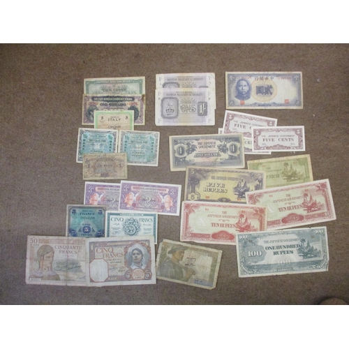 156 - Range of world issues, generally very fine, noting  Gibraltar 1958 £1 and 10/-, plus notes from Belg... 