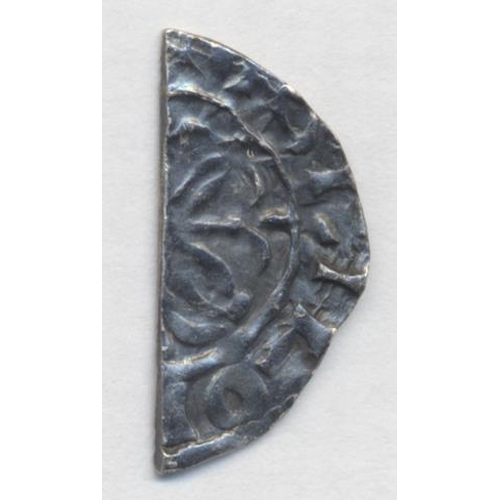 243 - William II. Cross fleury and piles type cut half penny very fine. (S.1262) (See photo) (Y)