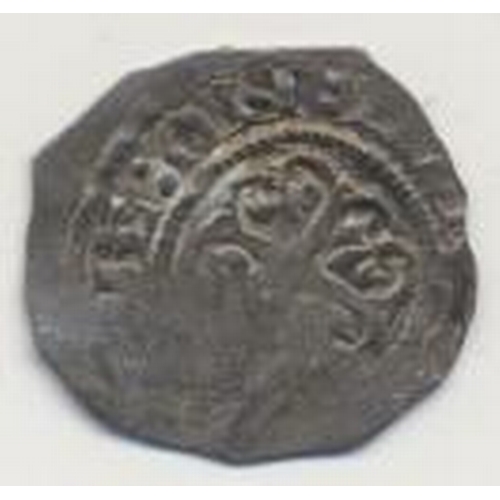 245A - Stephen. Substantive royal issues penny Cross Moline 'Watford' type 1136-45, bust right holding scep... 