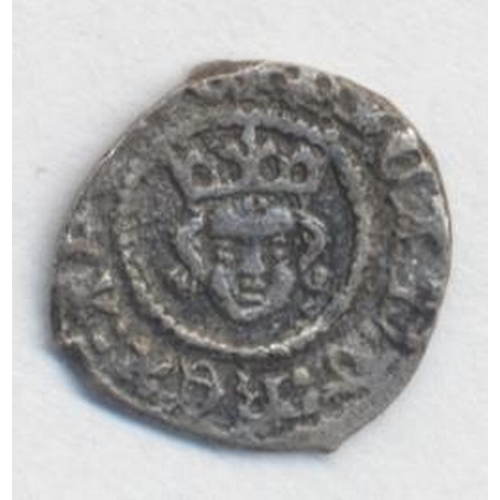 250 - Richard II. Silver farthing, small bust and letters, no neck, very fine. (S. 1703) (See photo) (Y)