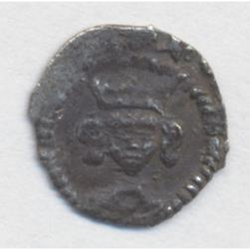 253 - Henry V. Farthing, London mint, small face with neck, good fine. (S. 1798) (See photo) (Y)