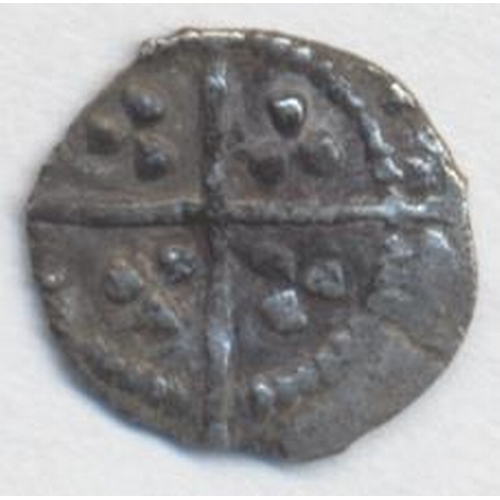 253 - Henry V. Farthing, London mint, small face with neck, good fine. (S. 1798) (See photo) (Y)