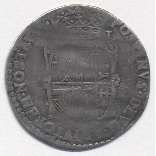 271 - Philip and Mary. 1554 sixpence, mint mark lis, nearly fine. (S.2505) (See photo) (Y)