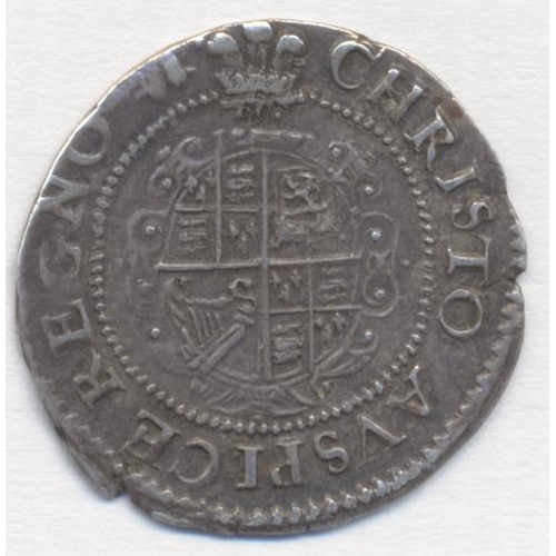 282 - Charles I. Aberystwyth mint threepence, mint mark book, very fine. (S.2894) (See photo) (Y)