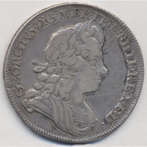 298 - 1720 half crown SEXTO, nearly very fine. (See photo) (Y)