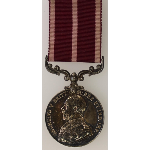 69 - WW1 Meritorious Service Medal to H-270499 Far Q.M. Sjt H.A. Forster 1/North'd Yeo some attempted era... 