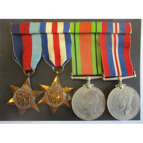 82 - 6th Bn KSLI/181st Field Regt RA 1939-1945, France and Germany Stars, Defence Medal, BWM attributed t... 