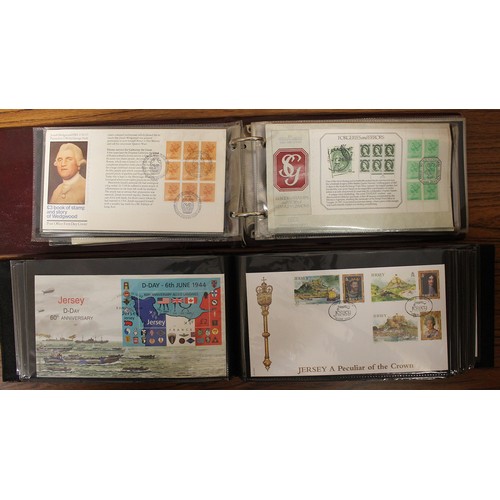 456 - 1840 to 2020 FDC and cover coln in 14 albums, incl 1840 2d Blue entire, also with good range of mode... 