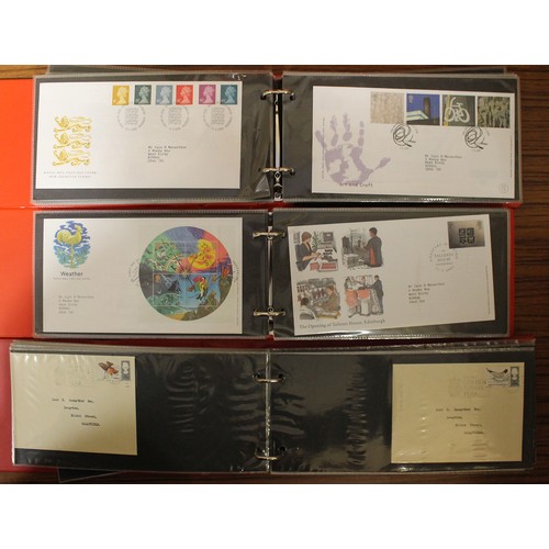 461a - FDCs in 16 cover albums with some loose large qty (2B)