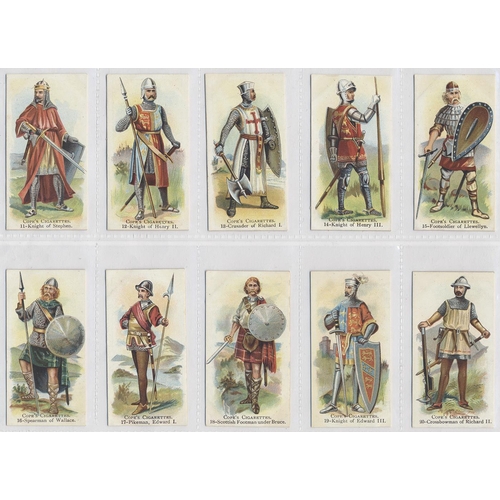 117 - Cope Bros. 1912 British warriors complete set in plastic sleeves, generally very good condition. Cat... 