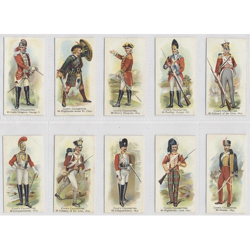 117 - Cope Bros. 1912 British warriors complete set in plastic sleeves, generally very good condition. Cat... 