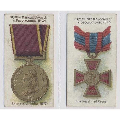 185 - Taddy. 1912 British Medals and Ribbons complete set in plastic sleeves generally good. Cat. £850. (S... 